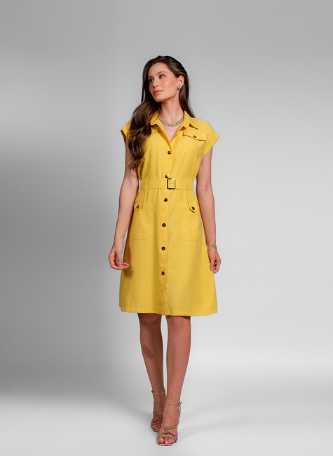 Vestido Isabella Amarelo